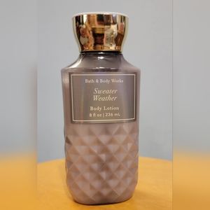 Sweater Weather Body Lotion, Bath & Body Works 8oz, NWT
